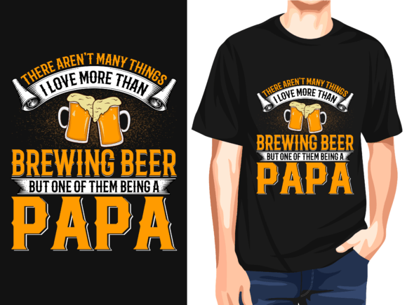 Being a Papa Vector: Graphics & T-Shirt Designs