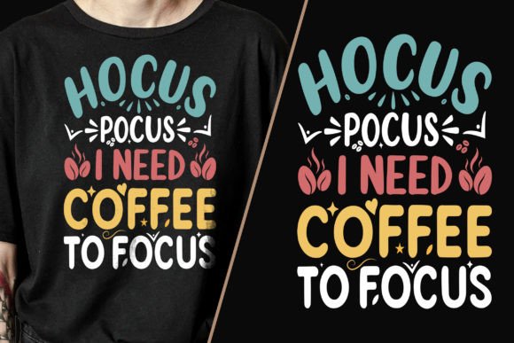 Coffee to Focus: Modern Graphics for T-Shirt Designs