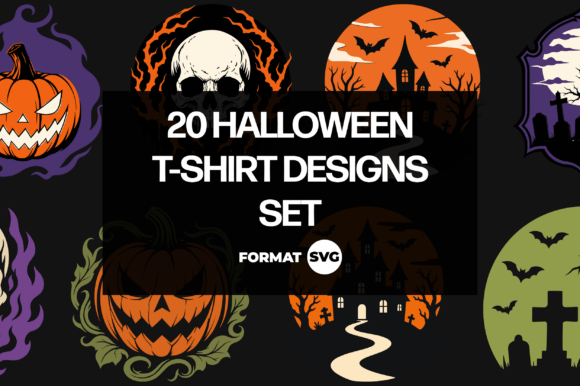 Halloween SVG Bundle: Graphics for T-Shirt Designs