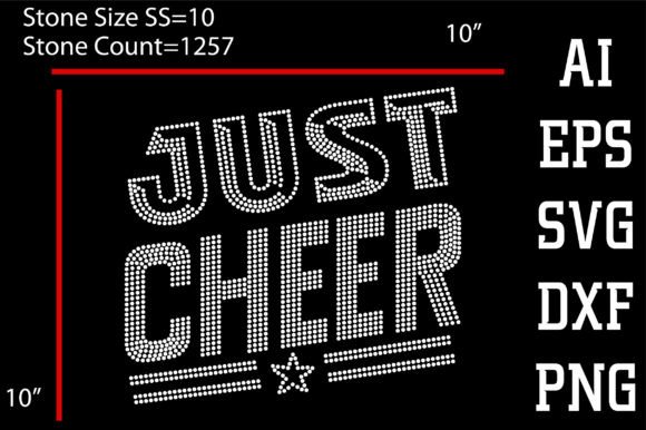 Just Cheer Graphics for T-Shirt Designs