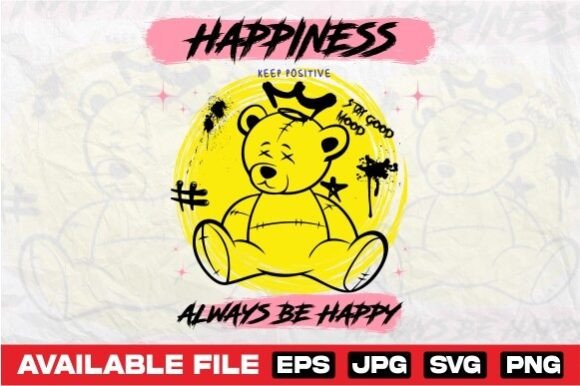 Reviewing the Happiness Cute Bear Urban Tee Design