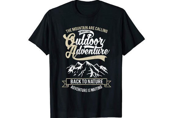 Reviewing The Mountain Are Calling T-shirt Design