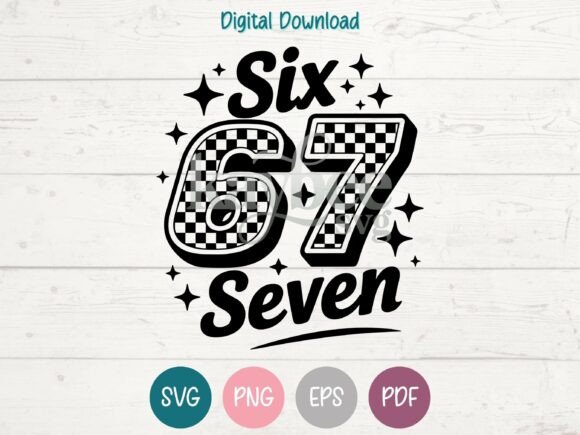 Six Seven 67: Essential Graphics for T-Shirt Designs