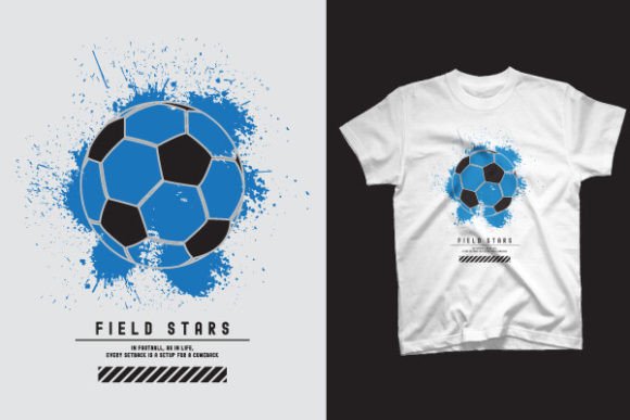Soccer Graphics for Bold T-Shirt Designs