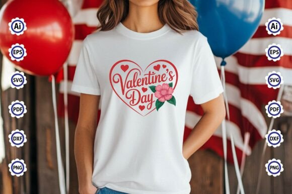 Valentine’s Day PNG T-Shirt Design Graphics